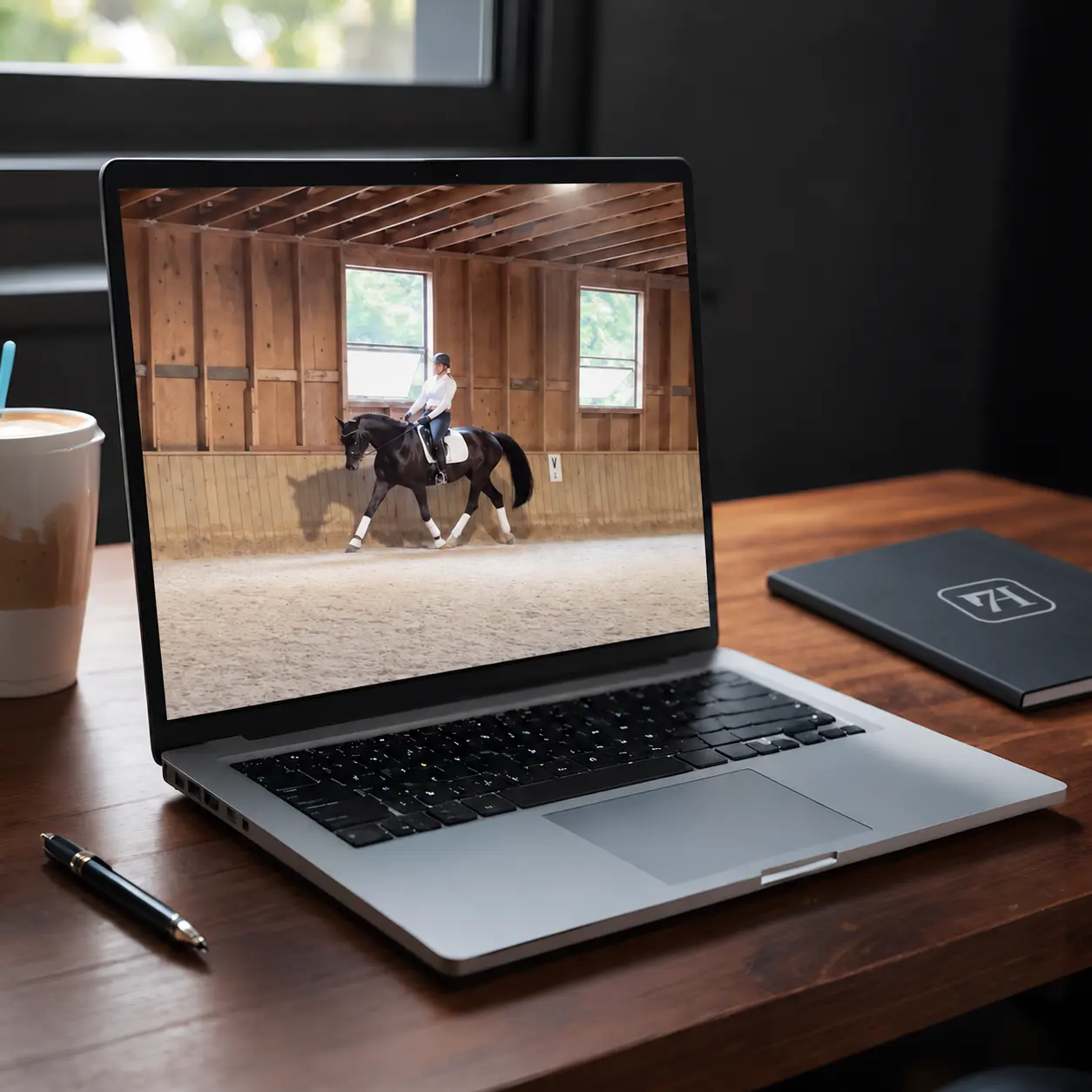 Dressage lesson video reviewed for rider alignment and horse biomechanics